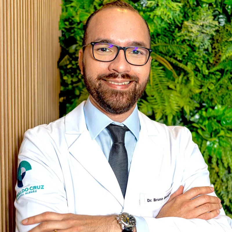 Dr. Bruno Benigno na Clínica Uro Onco, em São Paulo